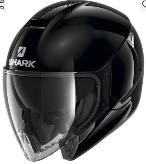 SHARK Citycruiser (Mat black) motorhelm, Motoren, Kleding | Motorhelmen, Heren, Jethelm, L, Shark, Tweedehands, Ophalen of Verzenden