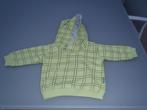 trui + capuchon maat 62, Kinderen en Baby's, Babykleding | Maat 62, Ophalen of Verzenden, Zo goed als nieuw, Jongetje, Truitje of Vestje