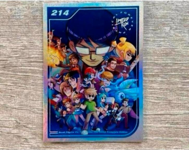 Scott Pilgrim The World Limited Run Edition 214 kaart card, Hobby en Vrije tijd, Verzamelkaartspellen | Overige, Nieuw, Losse kaart