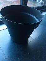 Bloempot (26L) zwart- Nieuw, Tuin en Terras, Ophalen, Nieuw, Kunststof, Binnen