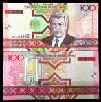 Turkmenistan 100 Manat 2005 UNC (nieuw), Ophalen of Verzenden, Centraal-Azië