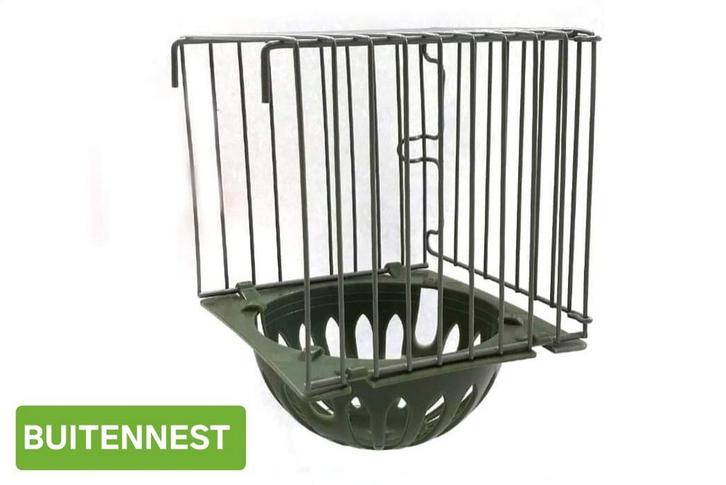 Buitennest Kunststof mand "GROEN" STA, Dieren en Toebehoren, Paarden en Pony's | Overige Paardenspullen, Ophalen