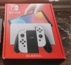 Nintendo switch Oled blanche, Ophalen of Verzenden, Zo goed als nieuw, Met 1 controller, Switch OLED