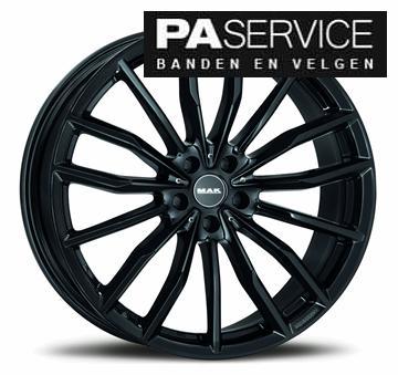 Ne 21 inch Gloss BLack MAK BMW X5 G05 breedset, Auto-onderdelen, Banden en Velgen, Banden en Velgen, 21 inch, Personenwagen, Gebruikt