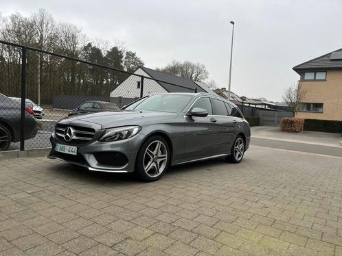 Mercedes c180 break amg line, Auto's, Mercedes-Benz, Bedrijf, Te koop, C-Klasse, Airbags, Diesel, Euro 6, Break, Grijs, Leder