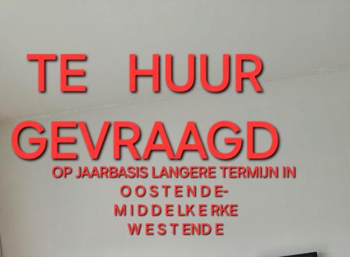 Z OEK zelf appt.of studio met 1slaapkm.max huur 550-600 eur, Immo, Appartementen en Studio's te huur, Oostende