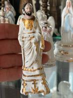 Antiek porseleinen heilige beeldje, Ophalen of Verzenden