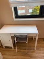 Bureau IKEA Hemnes + chaise, Comme neuf, Bureau