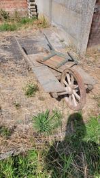 Oude kar, kruiwagen, Ophalen