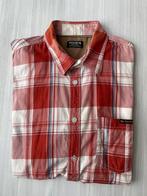 Chemise à carreaux Jack & Jones, Kleding | Heren, Overhemden, Ophalen of Verzenden, Gedragen, Halswijdte 43/44 (XL), Rood