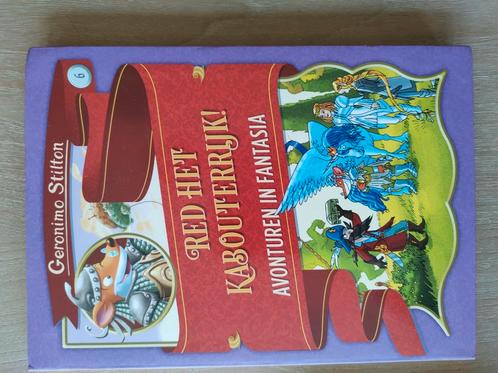 Geronimo Stilton - Red het kabouterrijk!, Boeken, Kinderboeken | Jeugd | onder 10 jaar, Zo goed als nieuw, Sprookjes, Ophalen