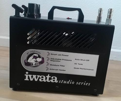 IWATA Powerjet Pro IS 975-compressor, Hobby en Vrije tijd, Schilderen, Ophalen of Verzenden