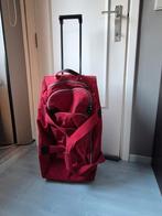 Kipling reistrolley, rood, stof, 65H*35B, Handtassen en Accessoires, Tassen | Reistassen en Weekendtassen, Ophalen, Uitschuifbare handgreep