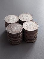 Lot 60 x 5 Francs Leopold II / .900/ 1.5 kg / argent/Qualité, Timbres & Monnaies, Argent, Enlèvement ou Envoi, Argent