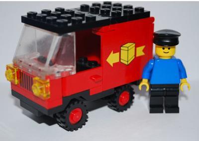 LEGO Classic Town Cargo 6624 Delivery Van compleet, Kinderen en Baby's, Speelgoed | Duplo en Lego, Zo goed als nieuw, Lego, Complete set