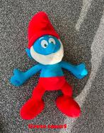 Grote smurf knuffel., Verzamelen, Smurfen, Ophalen, Zo goed als nieuw, Grote Smurf, Poppetje, Figuurtje of Knuffel