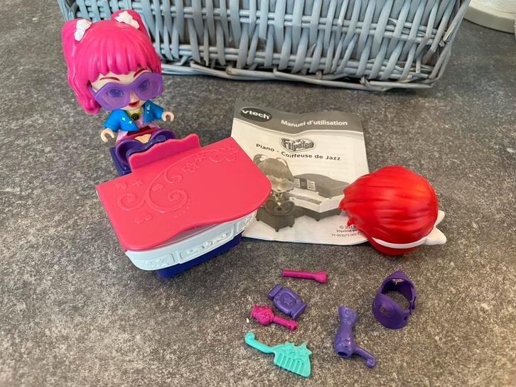 Vtech, Flipsies, piano en kapsalon, Kinderen en Baby's, Speelgoed | Vtech, Zo goed als nieuw, 4 tot 6 jaar, Ophalen of Verzenden