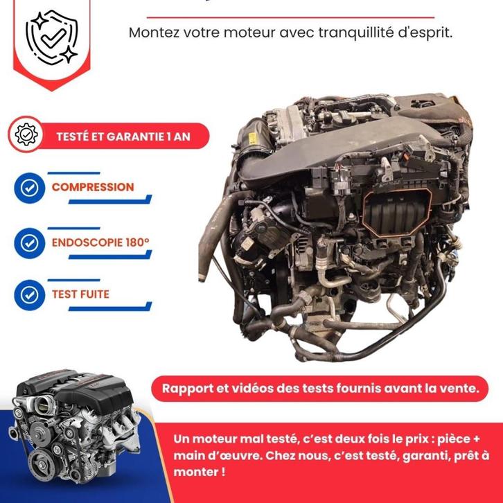 Mercedes klasse c w205 200 c200 1.5 eq boost-motor, Auto-onderdelen, Motor en Toebehoren, Mercedes-Benz, Nieuw, Ophalen of Verzenden