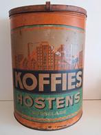 Zeldzaam groot formaat koffieblik Hostens Roeselare, Ophalen of Verzenden, Zo goed als nieuw