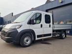 Peugeot Boxer L4 Dubbele cabine open laadbak Boxer Open Laad, Auto's, 4 deurs, 2199 cc, Wit, 140 pk