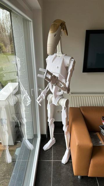 SW battle droid. Cosplay 1m90 hoog.  beschikbaar voor biedingen