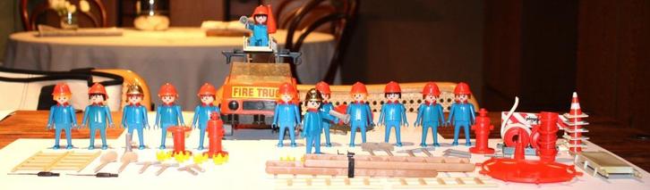 Lot vintage Playmobil Brandweer (3234, 3403 & 3236), Kinderen en Baby's, Speelgoed | Playmobil, Gebruikt, Complete set, Ophalen of Verzenden