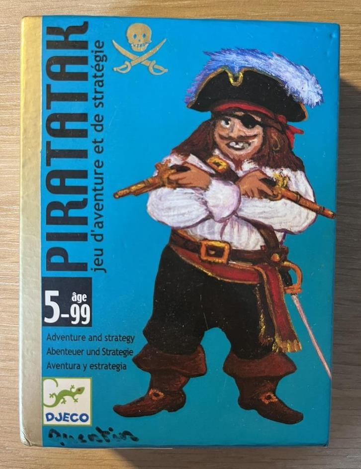 PIRATATAK kaartspel - compleet en in goede staat, Hobby en Vrije tijd, Gezelschapsspellen | Kaartspellen, Zo goed als nieuw, Een of twee spelers