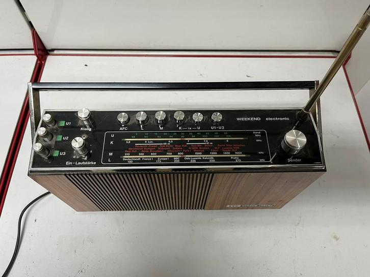 Radio Vintage ITT Schaub-Lorenz Weekend Electronic – 70’s, TV, Hi-fi & Vidéo, Radios, Comme neuf, Radio, Enlèvement