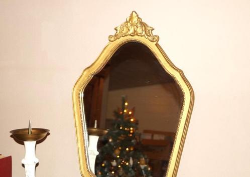 miroir ancien Louis XV avec cadre doré H 70 L 45, Maison & Meubles, Accessoires pour la Maison | Miroirs, Utilisé, Moins de 50 cm