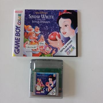 Snow White and the 7 Dwarfs gameboy color, Games en Spelcomputers, Ophalen of Verzenden, Zo goed als nieuw