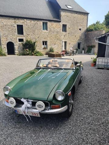 MG-B old timer, Autos, Achat, Beige, Boîte manuelle, 2 portes