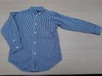 Ralph Lauren : chemise rayée bleu foncé, Comme neuf, Polo Ralph Lauren, Chemise ou Chemisier, Garçon