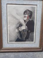 2 litho's Michel de Goeye, Antiek en Kunst, Ophalen