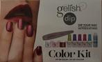 Gelish dip color kit, Enlèvement ou Envoi, Utilisé