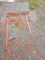 4 metselaarklemmen, Doe-het-zelf en Bouw, IJzerwaren en Bevestigingsmiddelen, Ophalen, Gebruikt, 50 tot 100 mm, Overige typen