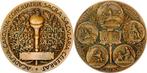 Sweden Bronze Medal "400 Anniversary of Lund Medicine Univer, Ophalen of Verzenden, Brons