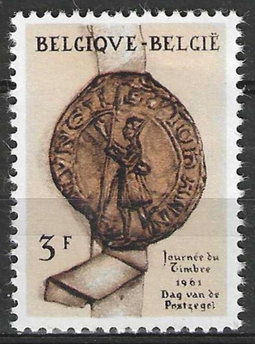 Belgie 1961 - Yvert/OBP 1175 - Dag van de Postzegel (PF), Timbres & Monnaies, Timbres | Europe | Belgique, Non oblitéré, Envoi