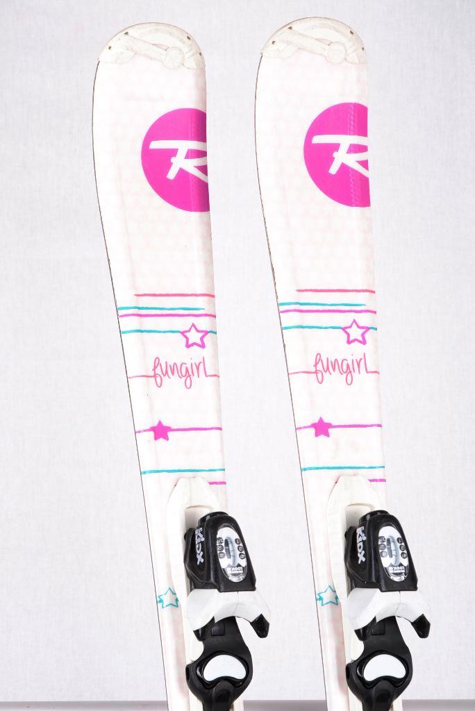 120 kinder ski's ROSSIGNOL FUN GIRL + Look KIDX 4.5, Sport en Fitness, Skiën en Langlaufen, Gebruikt, Ski's, Ski, Rossignol, Carve