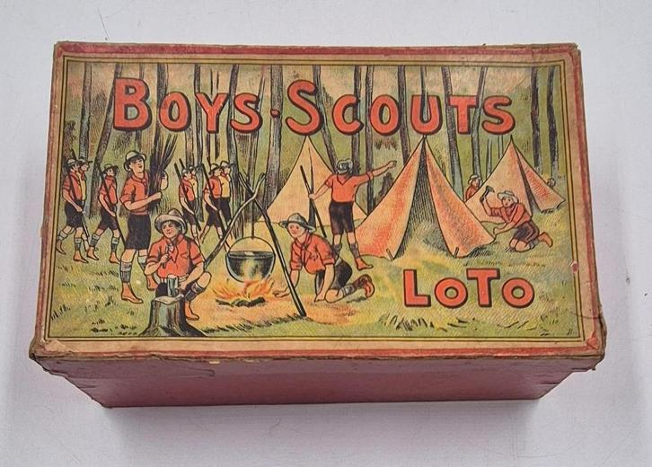 Old Game Boys Scouts Loto spel, Hobby en Vrije tijd, Gezelschapsspellen | Bordspellen, Ophalen