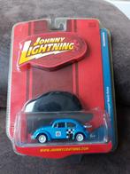 johnny lightning volkswagen kever ralley 1965 blauw, Voiture, Enlèvement ou Envoi, Neuf