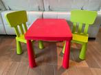 Kindertafel met 2 stoelen, Kinderen en Baby's, Kinderkamer | Tafels en Stoelen, Ophalen, Stoel(en)