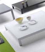 Salontafel MDF Italia, Huis en Inrichting, Ophalen, 50 tot 100 cm, Glas, Vierkant