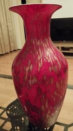 Vase rouge et doré, très beau., Huis en Inrichting, Woonaccessoires | Vazen, Rood