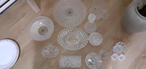 Oud glazen servies, Antiek en Kunst, Antiek | Glaswerk en Kristal, Ophalen