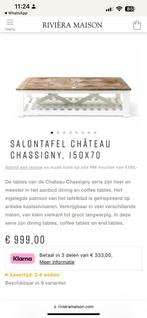 Salontafel chateau chassigny, Comme neuf, Enlèvement