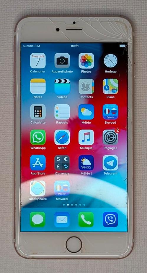Apple iPhone 6s Plus. Rose Gold, Télécoms, Téléphonie mobile | Apple iPhone, Utilisé, 128 GB, iPhone 6S Plus, Rose, Enlèvement ou Envoi