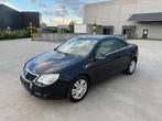 Volkswagen Eos 2.0 Benzine , 2008 , 89.000 KM, Cabriolet, Zwart, Bedrijf, Handgeschakeld