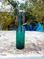 Oude vintage bierfles FRvan moeseke De Raeven Middelkerke, Verzamelen, Biermerken, Ophalen of Verzenden, Gebruikt