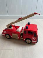 Pintoy houten brandweerwagen, Kinderen en Baby's, Speelgoed |Speelgoedvoertuigen, Ophalen of Verzenden, Zo goed als nieuw