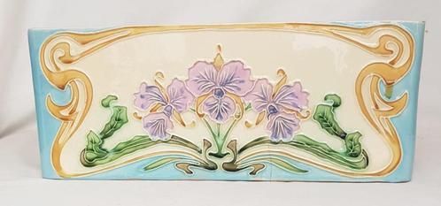Jardiniere keramiek Art Nouveau., Antiek en Kunst, Antiek | Keramiek en Aardewerk, Ophalen of Verzenden